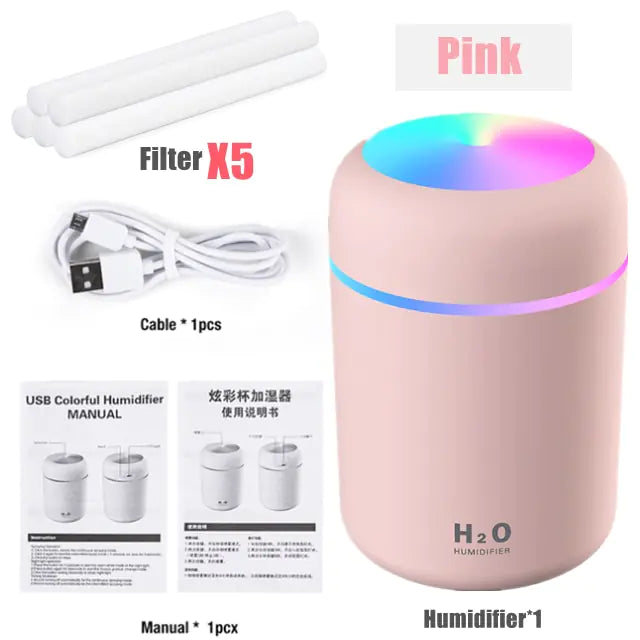 Colorful Night Light Humidifier