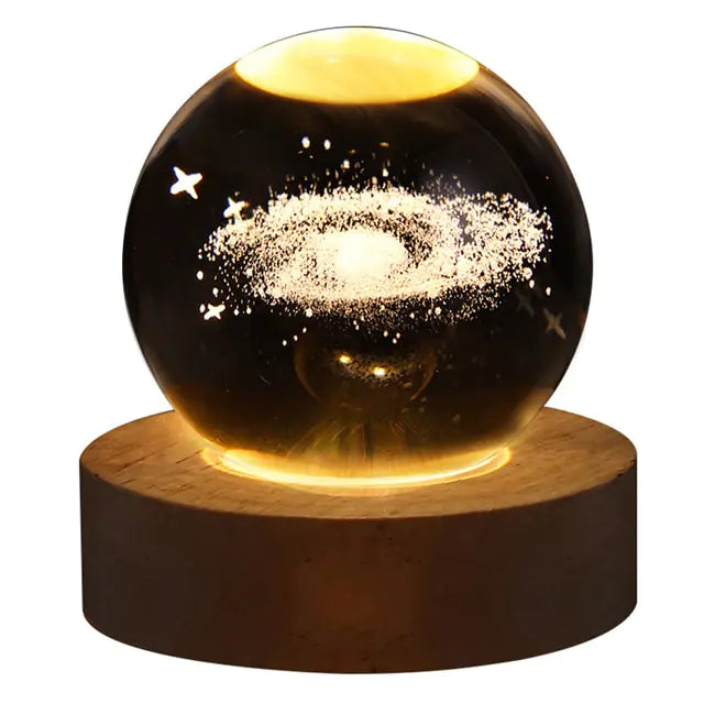 Glowing Crystal Ball