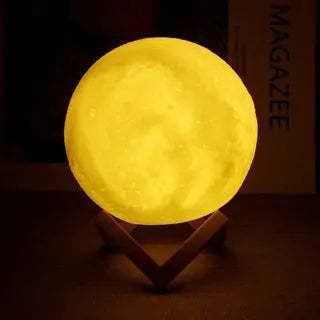 3d Moon Night Light