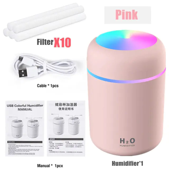 Colorful Night Light Humidifier