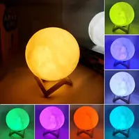 3d Moon Night Light