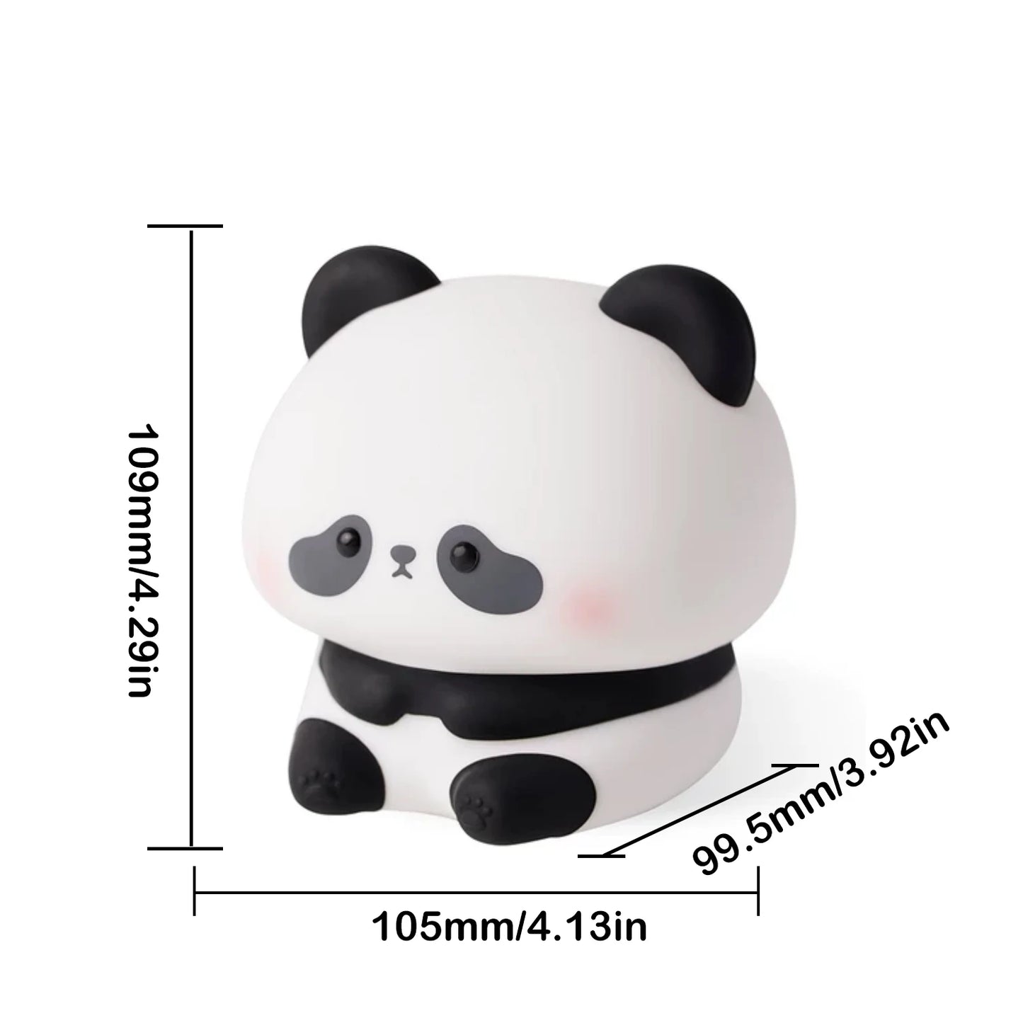 Cute panda night light