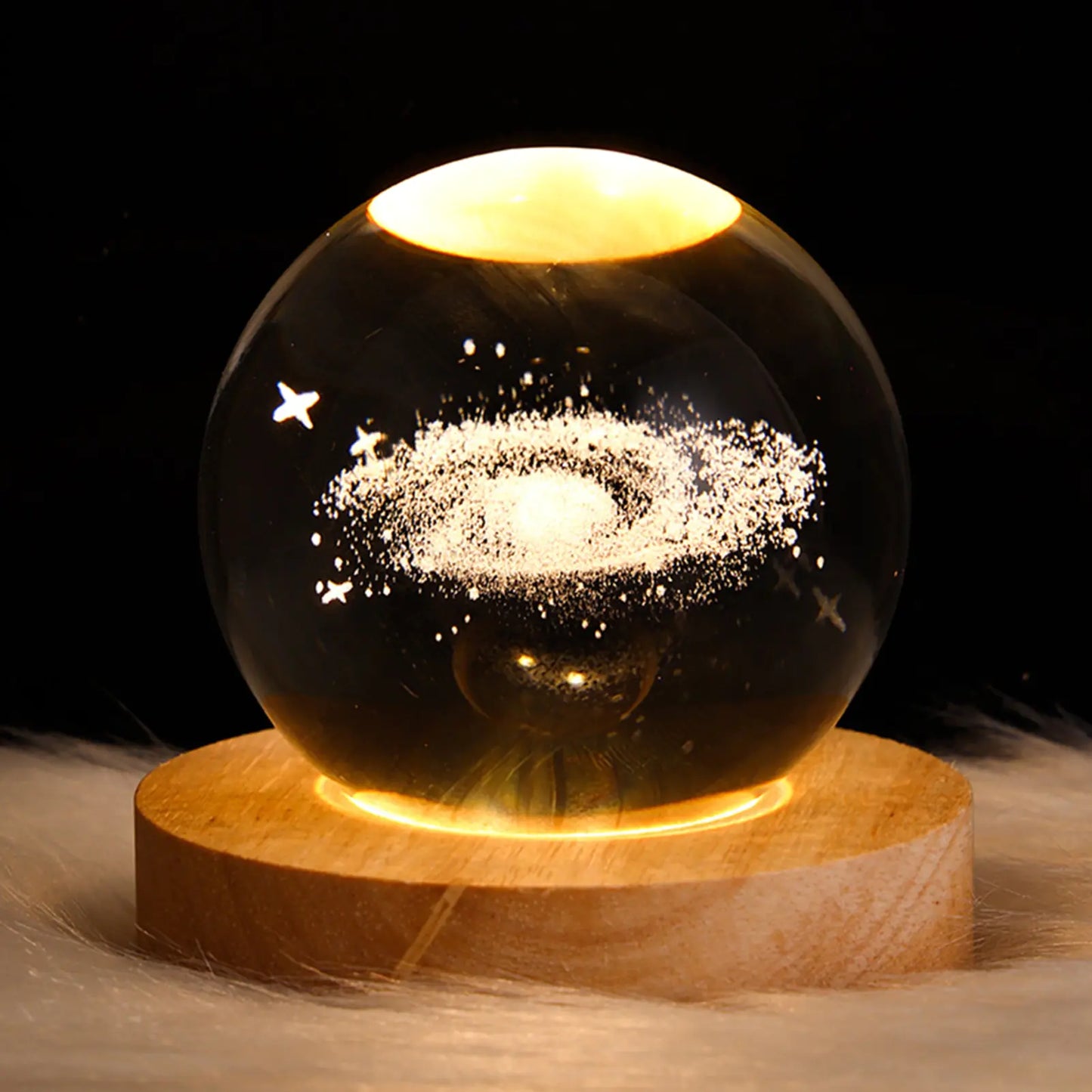 Glowing Crystal Ball