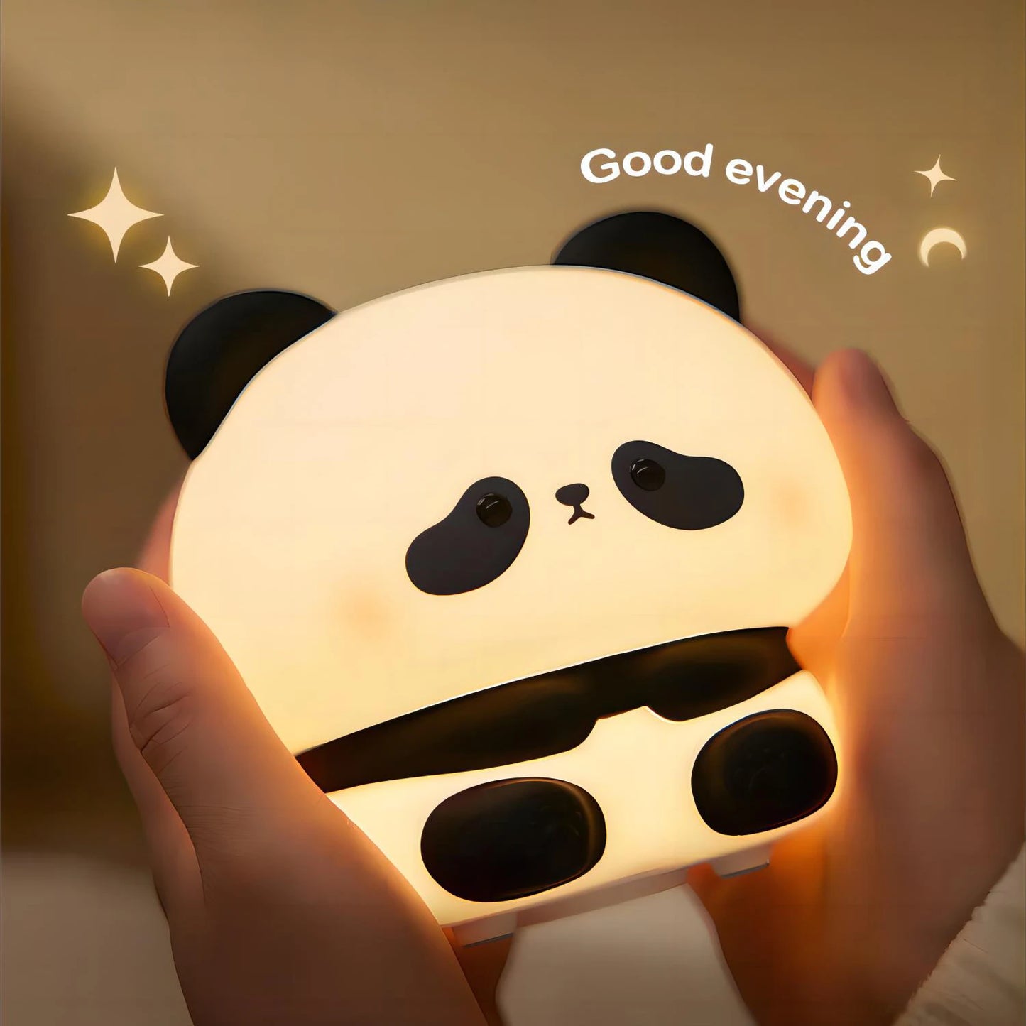 Cute panda night light