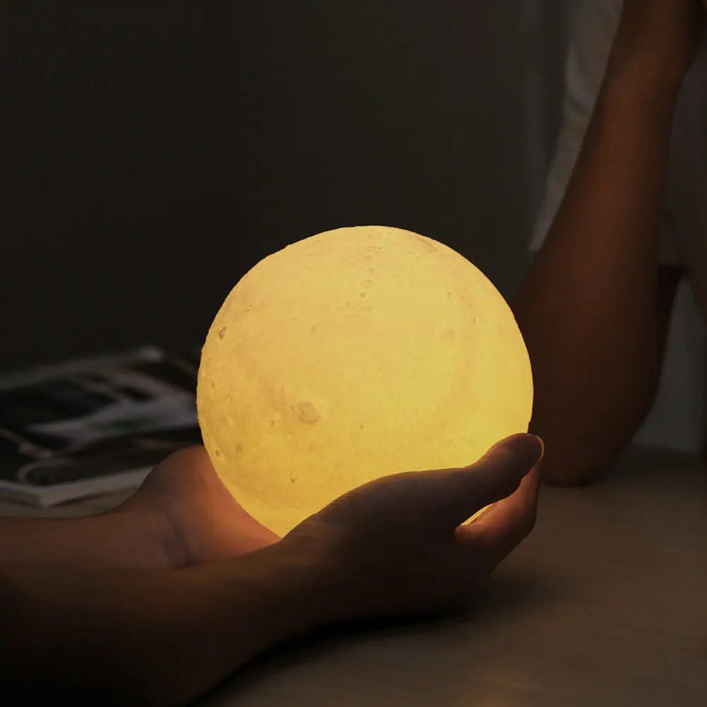 3d Moon Night Light